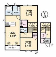 物件の間取り画像