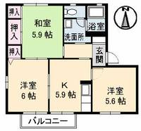 物件の間取り画像