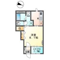 (仮)スターテラスⅡ大塚B棟 1K1LDKの間取り