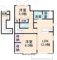パークアベニュー202の間取り