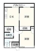 物件の間取り画像