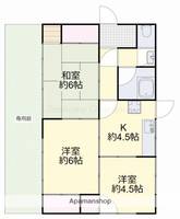 岡山県岡山市中区浜3丁目(一戸建)の賃貸物件の間取り