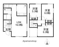 物件の間取り画像