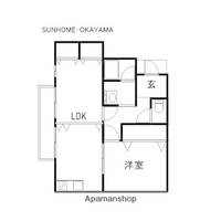 メゾン桜1号棟121の間取り