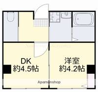 磨屋町きく井ビル301の間取り