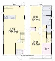 物件の間取り画像