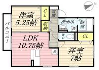 物件の間取り画像