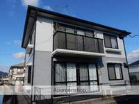 岡山県岡山市中区高島新屋敷の賃貸アパートの外観