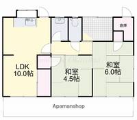 岡山県岡山市中区さい東町1丁目(一戸建)の賃貸物件の間取り