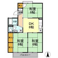 エントピア新保 A棟201の間取り