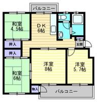 物件の間取り画像