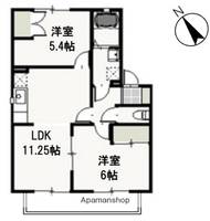 物件の間取り画像