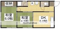 塩尻アパート2Fの間取り