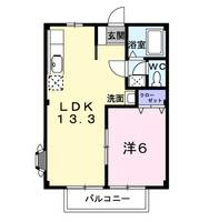 レジデンス藤原の間取り