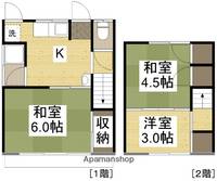 洲崎戸建て西の間取り