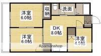 赤田ハイツ502の間取り