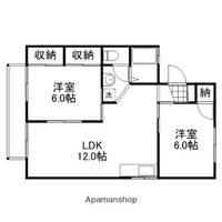 エステートSAKI C棟の間取り