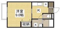 サニースクエア西崎の間取り