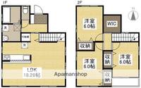 岡山県岡山市北区大安寺中町(一戸建)の賃貸物件戸建ての間取り