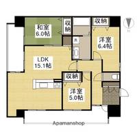 ダイヤモンドフォーラム大供の間取り