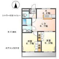 物件の間取り画像