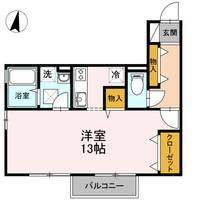 アルファーム C棟の間取り