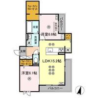 ガーデン ラピッズの間取り