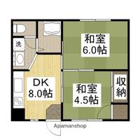 コーポ安倉202の間取り