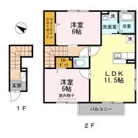 物件の間取り画像