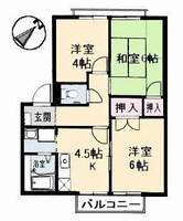 物件の間取り画像