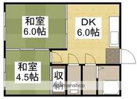 原田アパート202の間取り