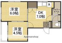 相生橋ビル204の間取り