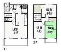 サニースクウェア津島Bの間取り