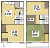 角南貸家西の間取り