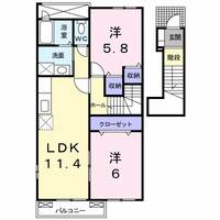 物件の間取り画像