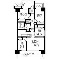 物件の間取り画像