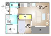 物件の間取り画像