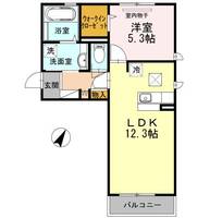 物件の間取り画像