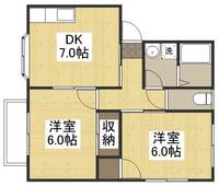 サンライフヒラタⅠの間取り
