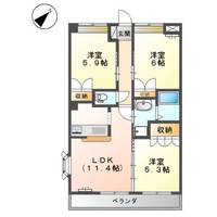 物件の間取り画像