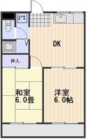 シェルティ三浜町302の間取り