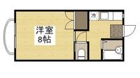 総社SフラッツF棟の間取り
