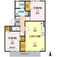 物件の間取り画像