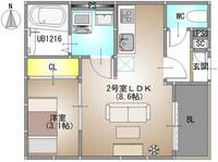 物件の間取り画像