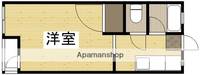 岸本コーポ B棟の間取り