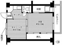 ビレッジハウス一宮2号棟0101の間取り