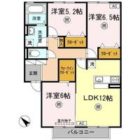 ボナールⅢの間取り