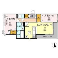 物件の間取り画像