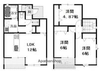 メゾン・ボヌール101の間取り