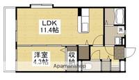 物件の間取り画像